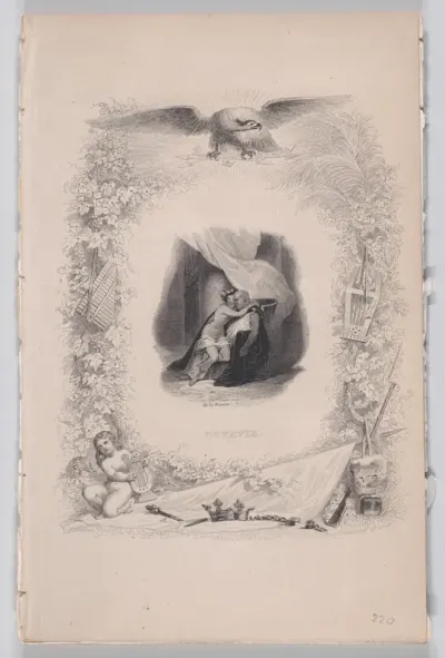 Octavie, from "The Complete Works of Béranger"
