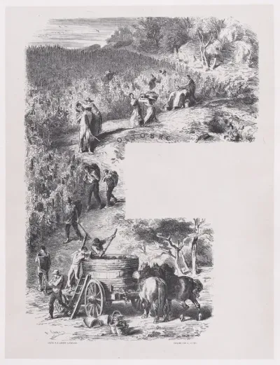 October, from "Album of Rustic Subjects"