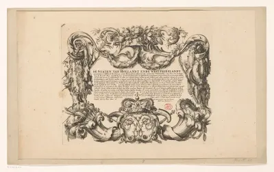 Octrooi verleend door de Staten van Holland en West-Friesland voor een kaart van het Hoogheemraadschap van Rijnland, 1687