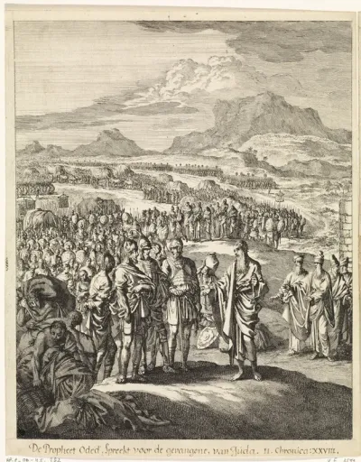 Oded bij het leger van de Israëlieten