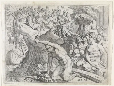Odysseus en Calypso