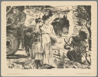 Odysseus en Nausikaä