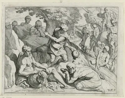 Odysseus in het land van de Cyclopen