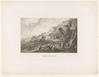 Odysseus op het eiland van de Feniciërs