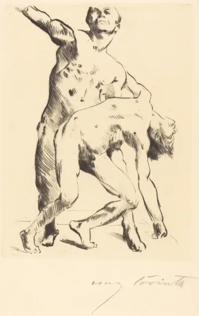 Odysseus und die Freier (Odysseus and the Suitor)