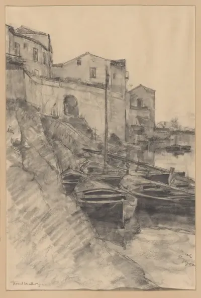 Oever van de Guadalquivir te Triana in Sevilla