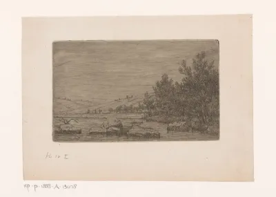 Oevers van de Amblève bij Targnon