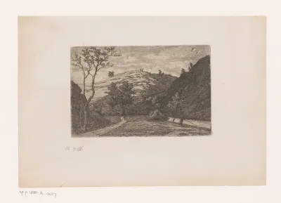 Oevers van de rivier Lienne nabij Rahier