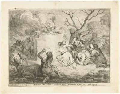 Offer van Noach na de zondvloed