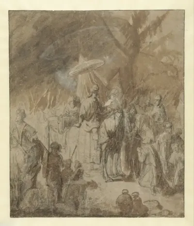 Offerande van Abigaïl