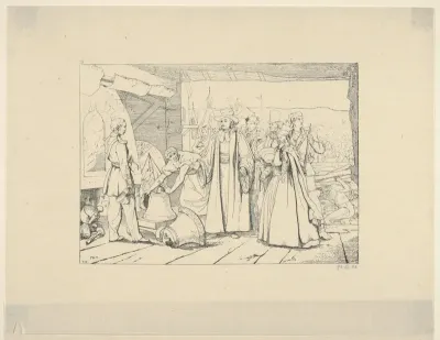 Offering of Bells to be Cast into Cannon (from Confederate War Etchings)