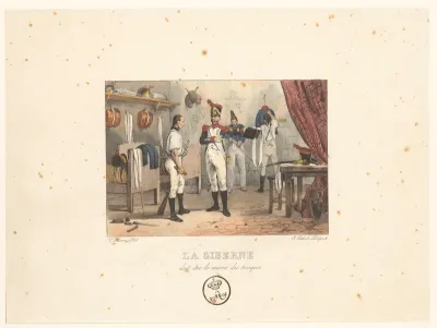 Officier met patroontas