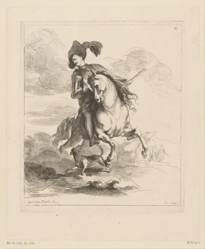 Officier te paard