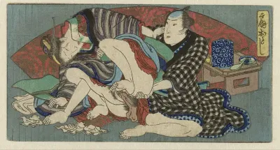 Ogiotoshi, de 'werp waaier'