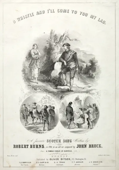 Oh Whistle and I'll Come to you, My Lad - Sheet Music Cover