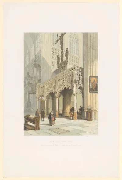 Oksaal in de Sint-Pieterskerk te Leuven