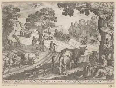 Oktober: ploegen (schorpioen)