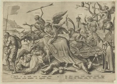 Old Age (Night), from "The Four Ages of Man and Death with the Last Judgment"