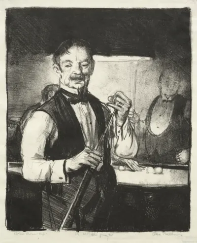 Old Billiard Player