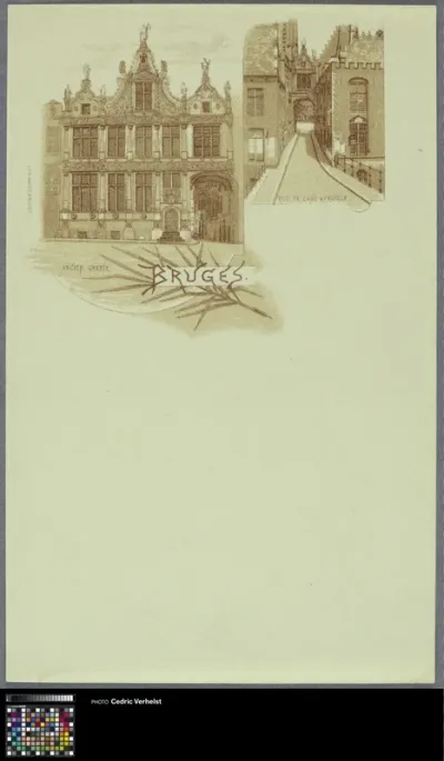 Old County Registry and Street of the Blind Ass in Bruges
