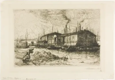 Old Laundry Boats at Grenelle