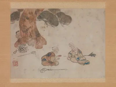Old Man and Woman