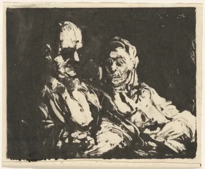 Old Man and Woman