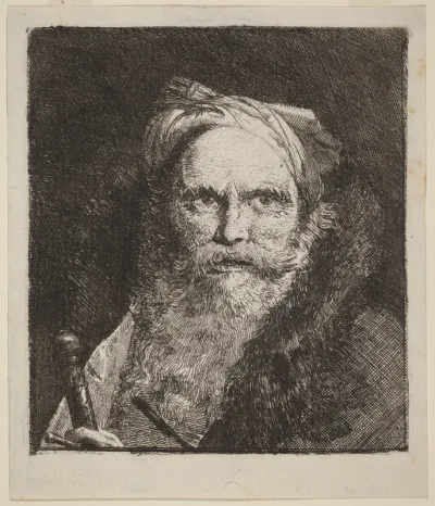 Old Man with a Sword