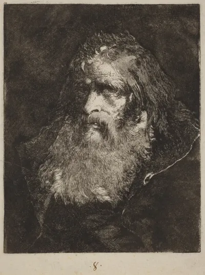 Old Man with Bare Head