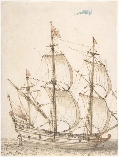 Old Ship Model