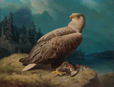 Old White-Tailed Sea Eagle