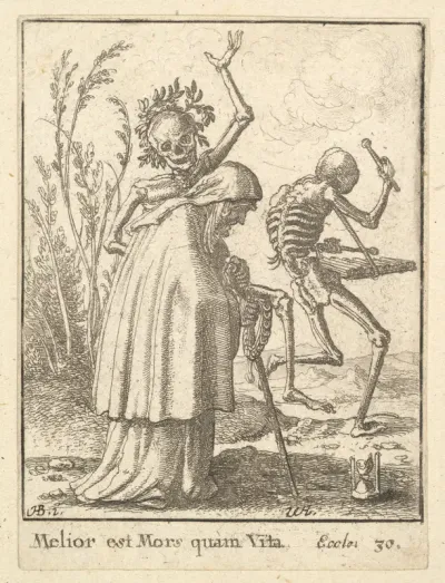 Old Woman, from "Dance of Death"
