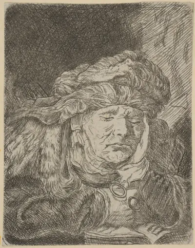 Old Woman Sleeping (copy)
