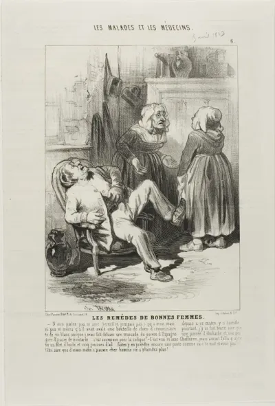 Old Womens' Remedies (plate 6)