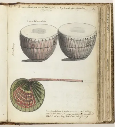 Olifantspauken en Maleise waaier