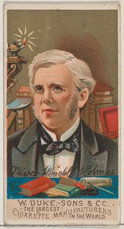 Oliver Wendell Holmes, from the series Great Americans (N76) for Duke brand cigarettes