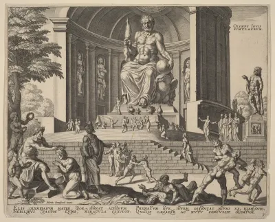Olympy Iovis Simulacrum (The Statue of Jupiter at Olympia)
