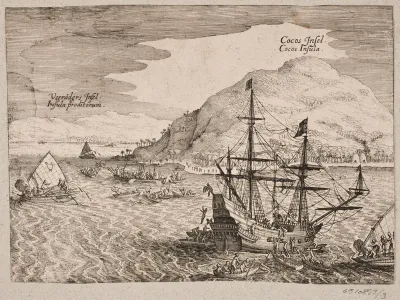 Om hollændernes landgang på Kokosøen