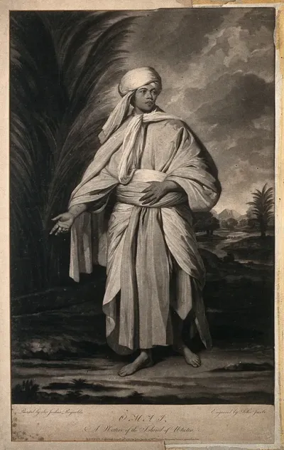 Omai, a man from the island of Raiatea, Polynesia