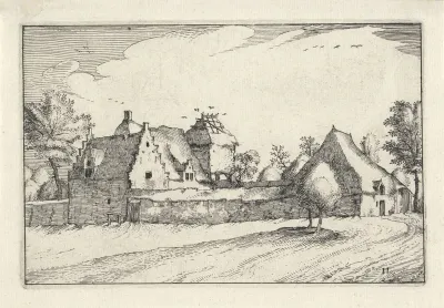 Ommuurde boerderij