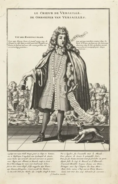 Omroeper van Versailles, 1692