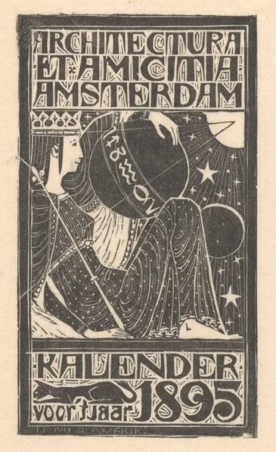 Omslag kalender 1895
