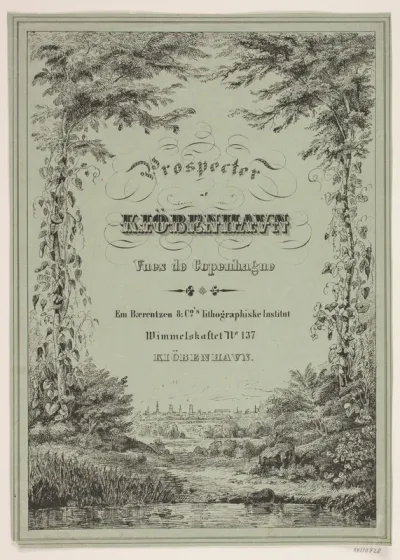 Omslag til "Prospecter af Kiöbenhavn"