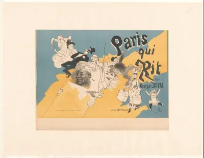 Omslag van het boek Paris qui rit van Georges Duval