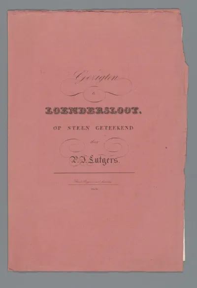 Omslag voor: Gezigten te Loendersloot
