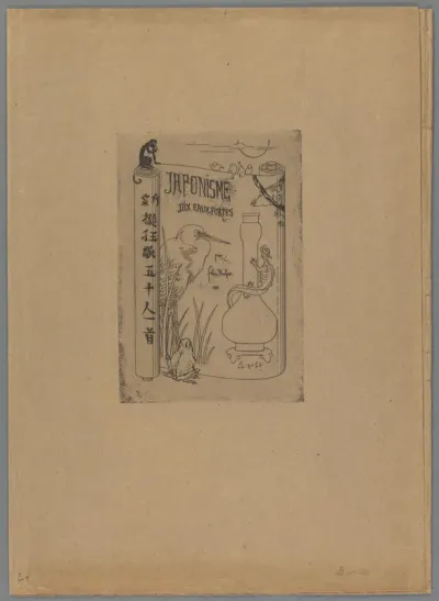 Omslag voor: Japonisme. Dix Eaux-Fortes