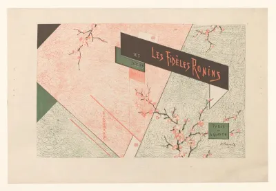 Omslag voor: T. Shunsui, Les fidèles Ronins, 1882