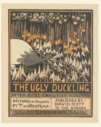Omslag voor: Theo van Hoytema, The ugly duckling, 1894