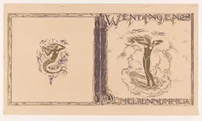 Omslagontwerp voor: Wendingen, Schelpennummer, 1923