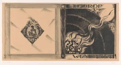 Omslagontwerp voor: Wendingen, Tooropnummer, 1928
